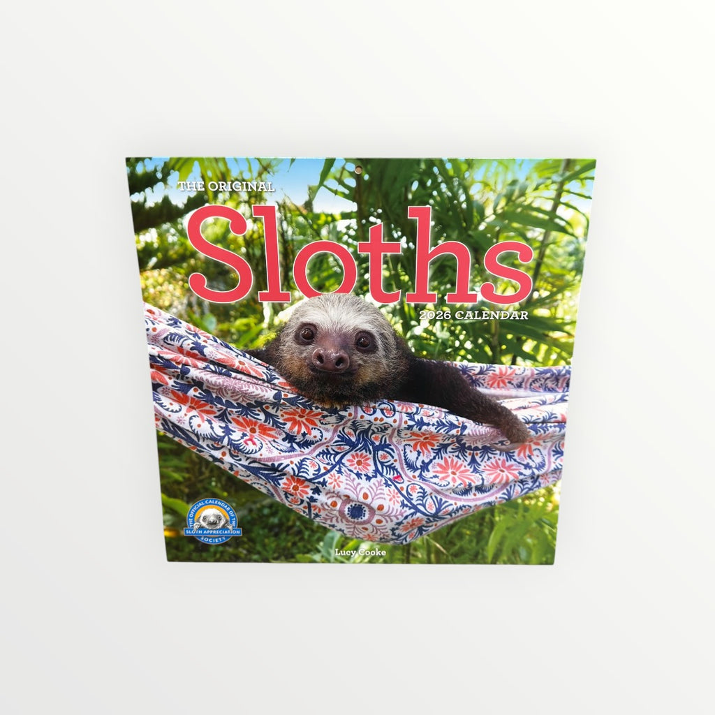 Workman Calendars SLOTHS 2026 Calendar 12" x 12"