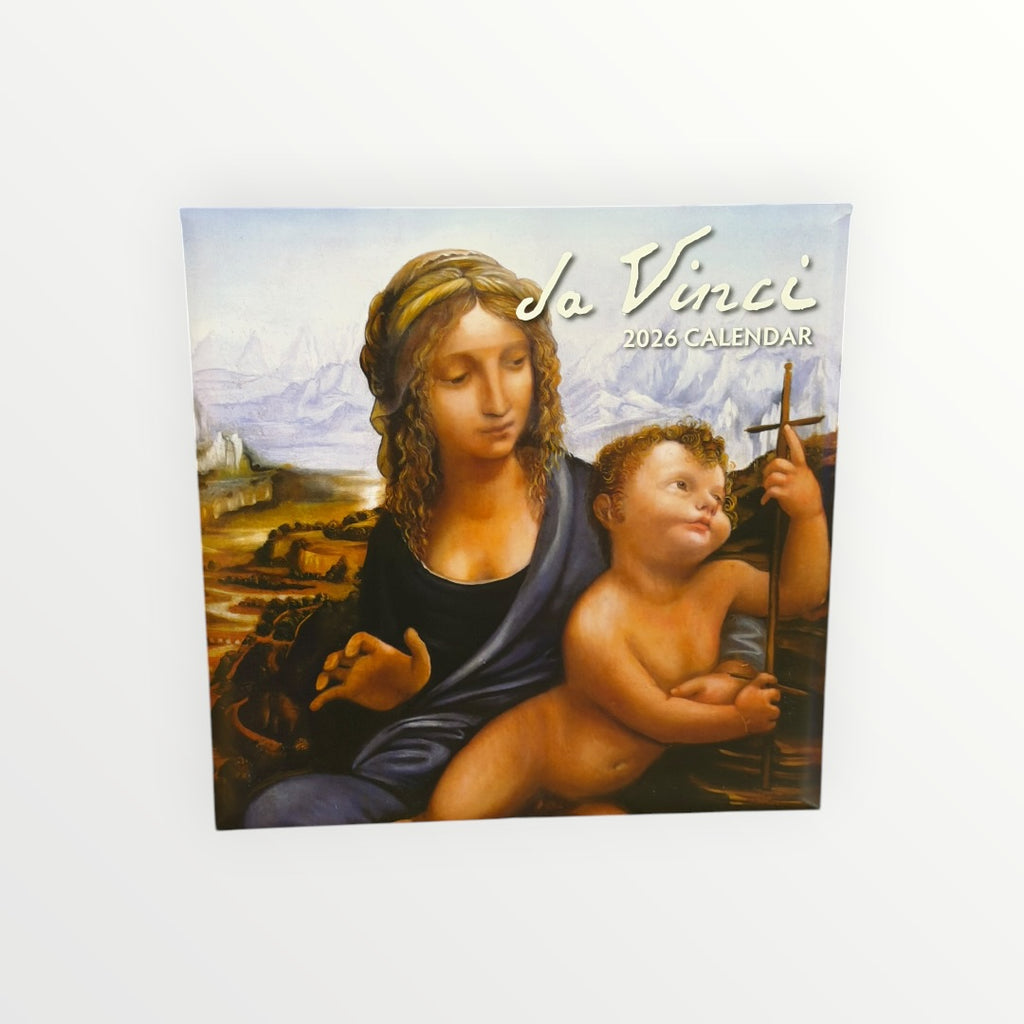 Red Robin Publishing DA VINCI 2026 16-Month Calendar 12" x 12"