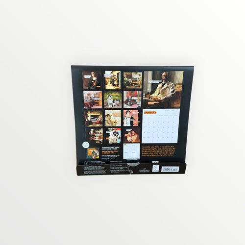 "Cat People to Judge in Art and Life" 2026 Wall Calendar by Nicole Tersigni 12" x 12"