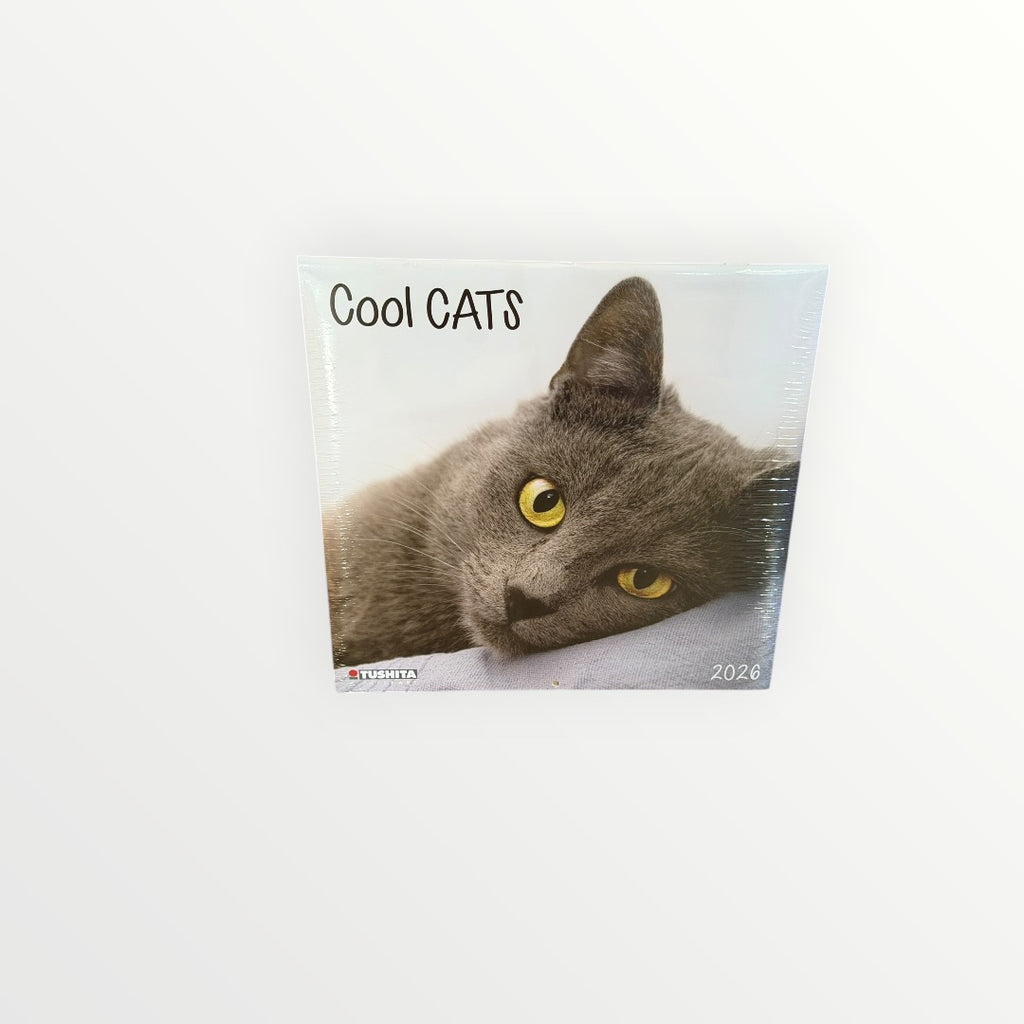 Tushita Calendars COOL CATS International Holidays 2026 16-Month Calendar