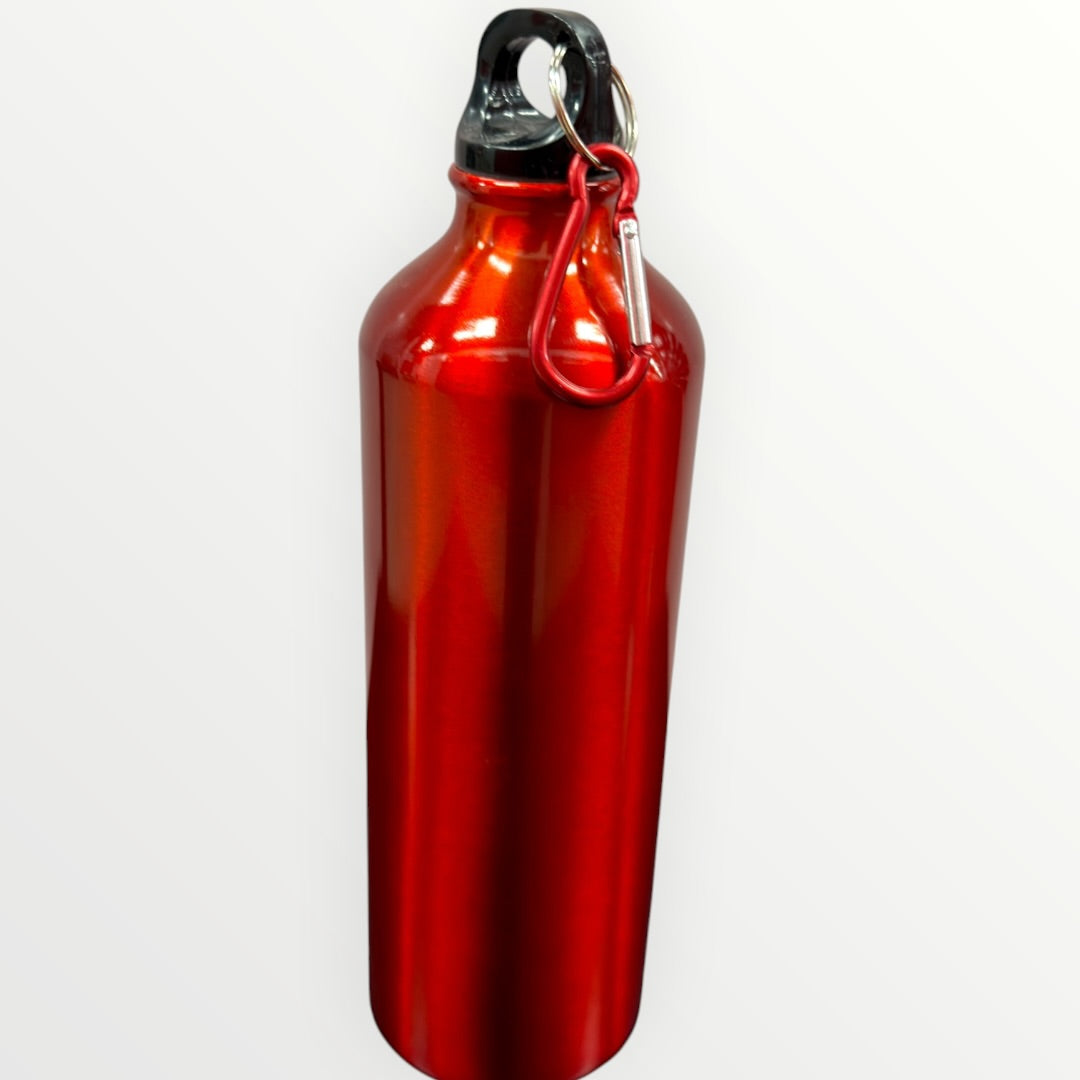 Security Public Storage Red Aluminum Water Bottle 17 oz