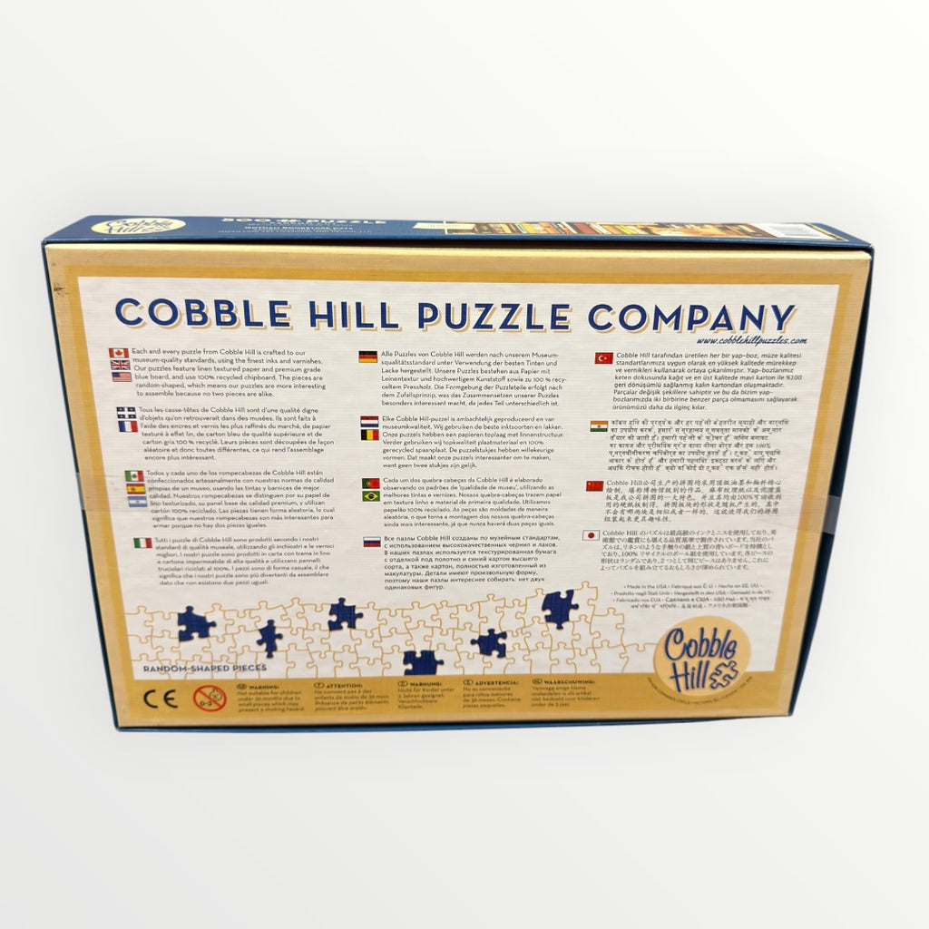 Cobble Hill "Gotham Bookstore Cats" 500-piece Jigsaw Puzzle