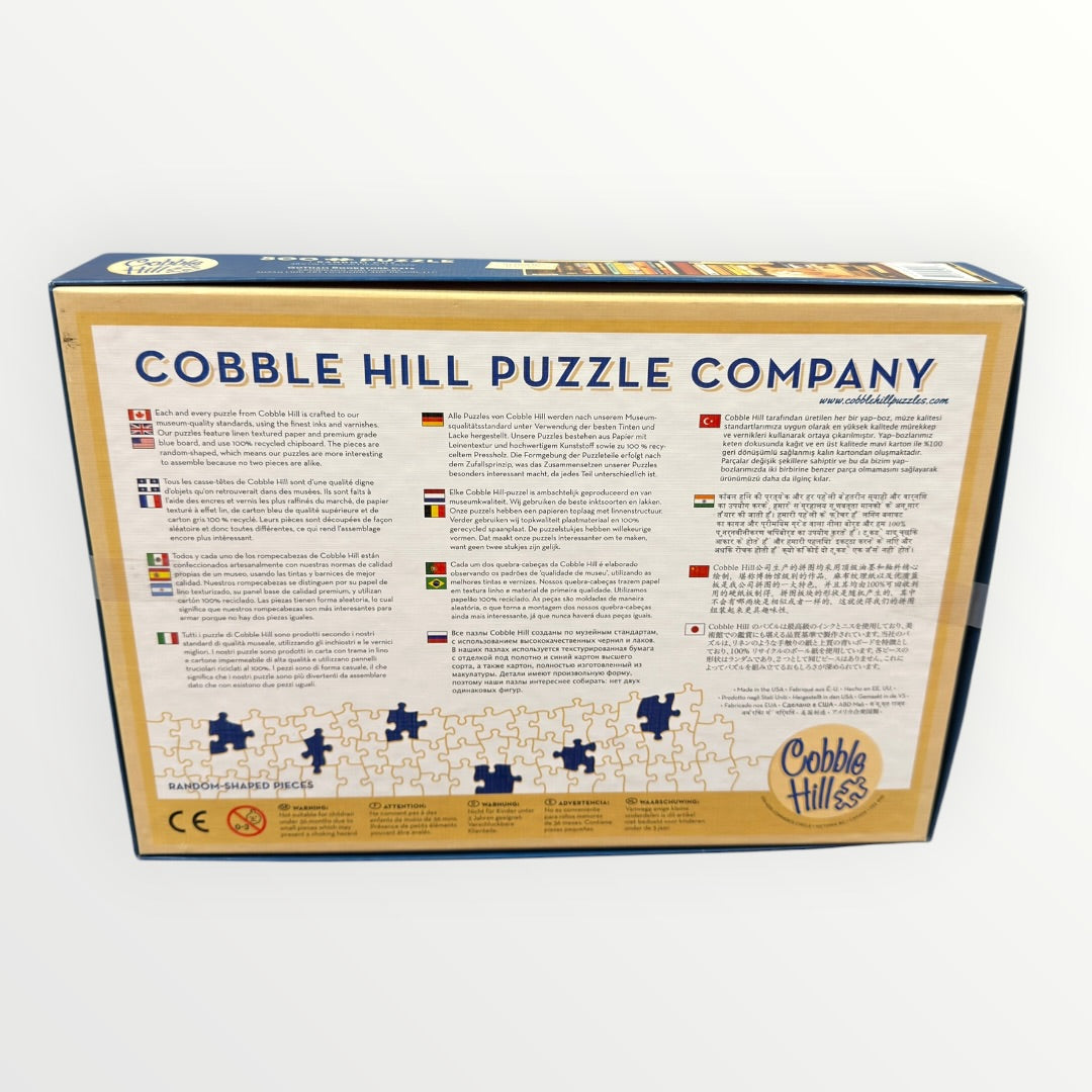 Cobble Hill "Gotham Bookstore Cats" 500-piece Jigsaw Puzzle