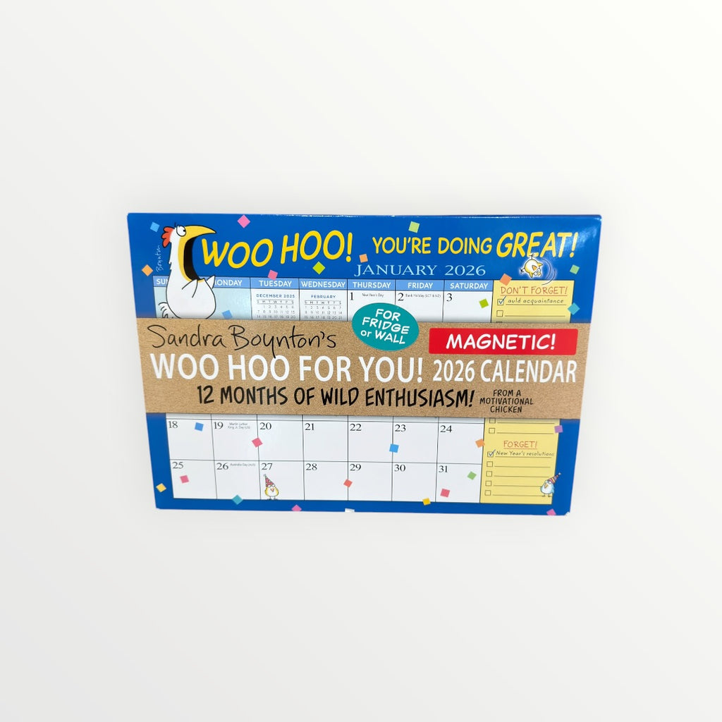 workman Calendars WOO HOO FOR YOU! 2026 Calendar MAGNETIC!