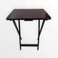 Black Mainstays Wooden Folding TV Tray Table 19" x 15" x 26"