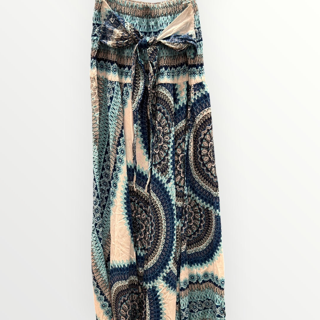 Bohemian-Style Harem Maxi Skirt Size: M