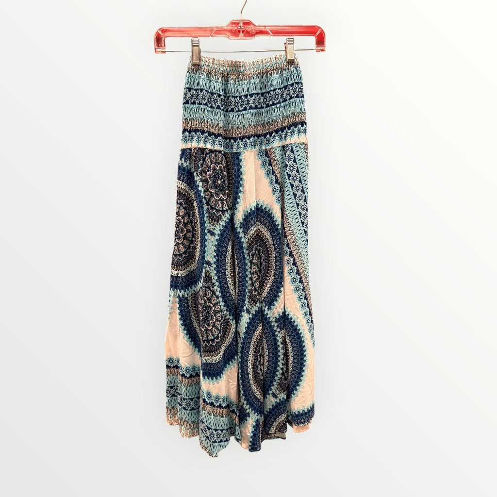 Bohemian-Style Harem Maxi Skirt Size: M
