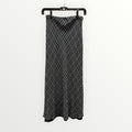 MANGO Plaid Maxi Skirt Size: Small
