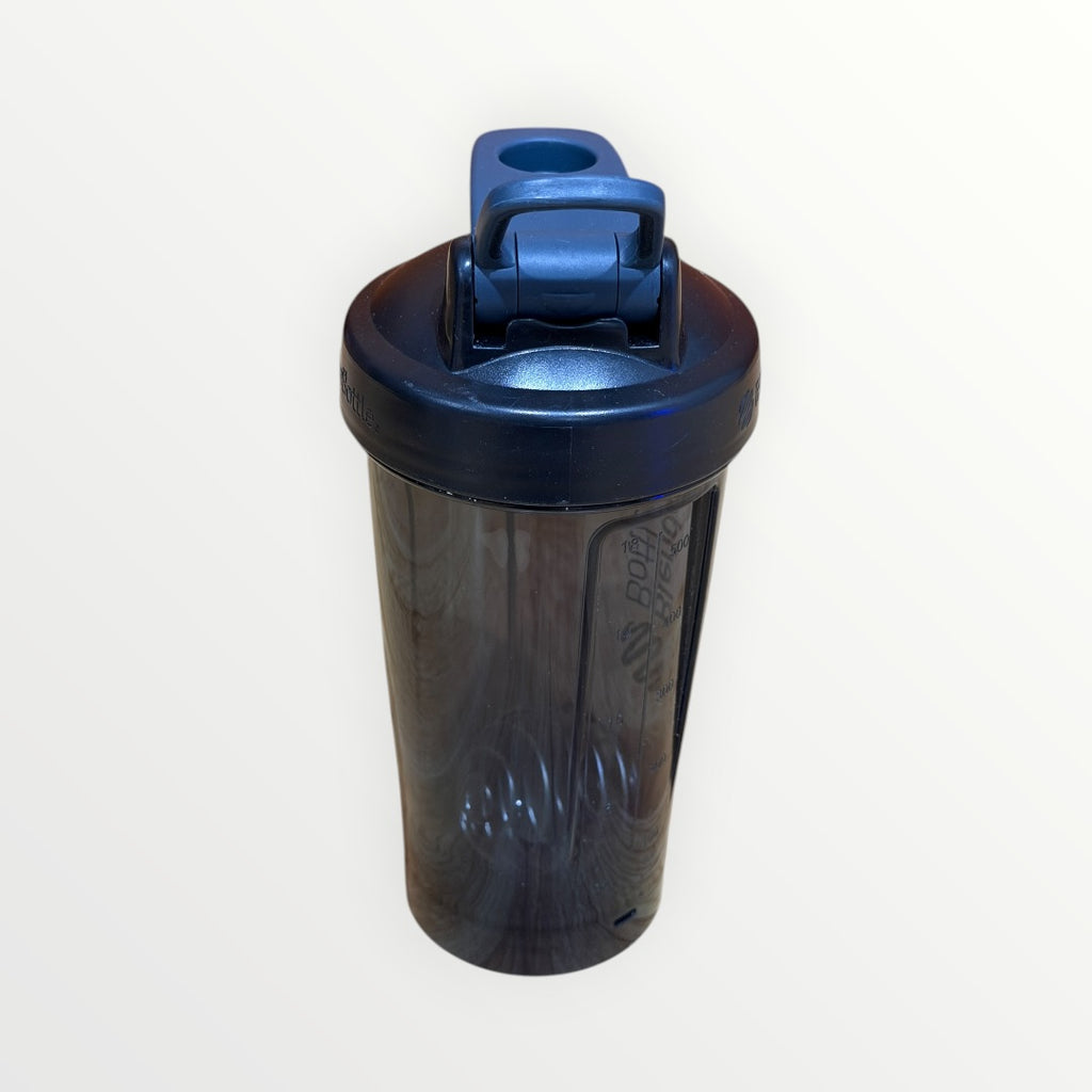BlenderBottle Pro Series Shaker Cup with Wide Mouth and Flip-Top Lid 28 oz Jet Black