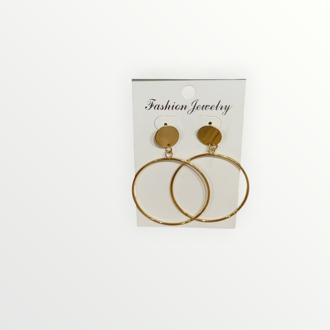 Gold Hoop Earrings