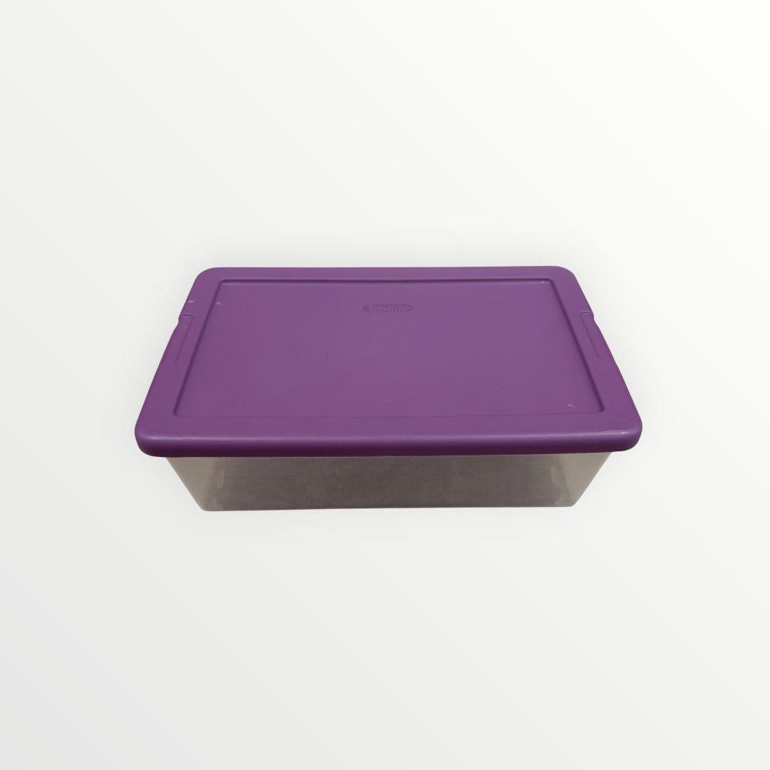 Sterilite Storage Container 15.5" x 8" x4.5"