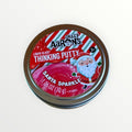 Crazy Aaron's Santa Sparkle Liquid Glass Thinking Putty Tin - Red