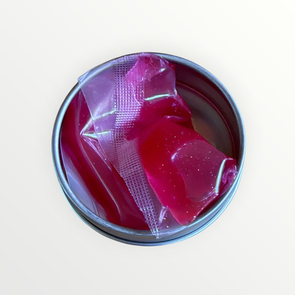 Crazy Aaron's Santa Sparkle Liquid Glass Thinking Putty Tin - Red