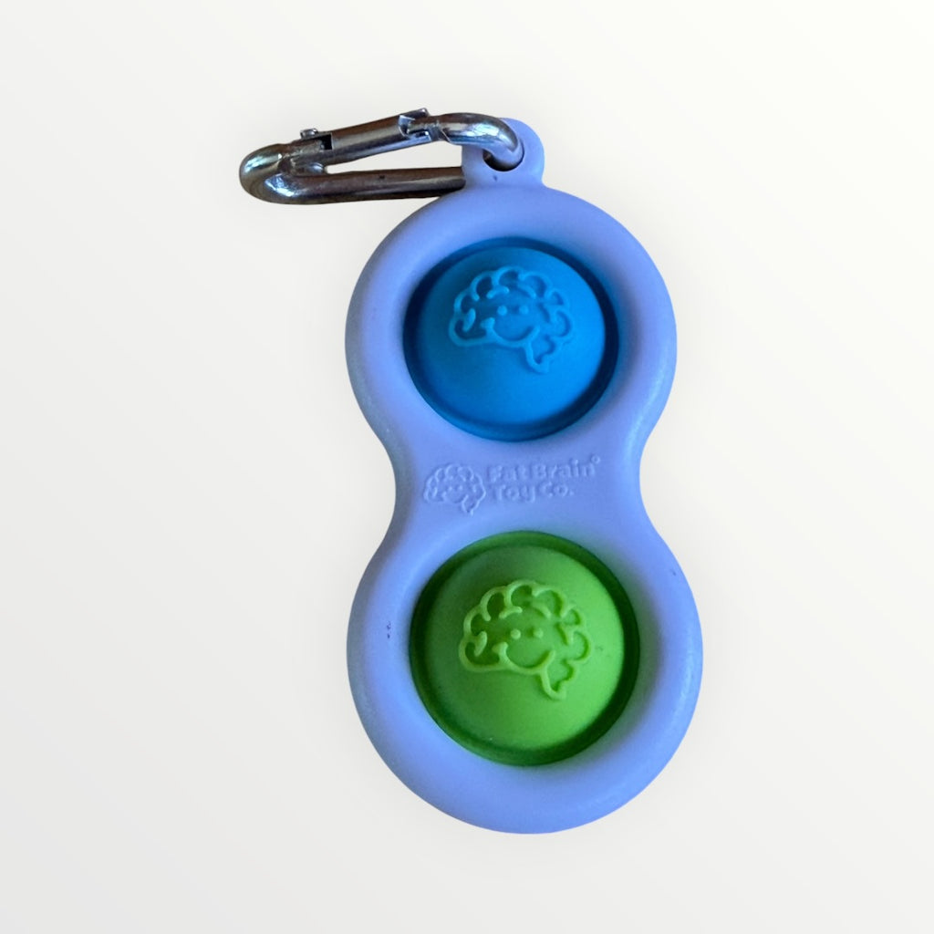 Fat Brain Toys Simpl Dimpl Fidget Keychain