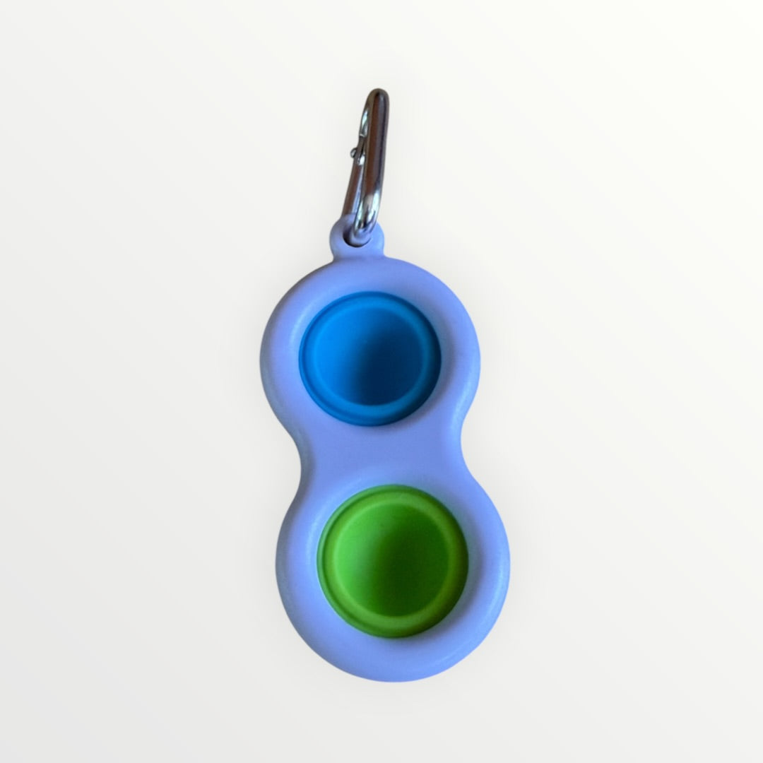 Fat Brain Toys Simpl Dimpl Fidget Keychain