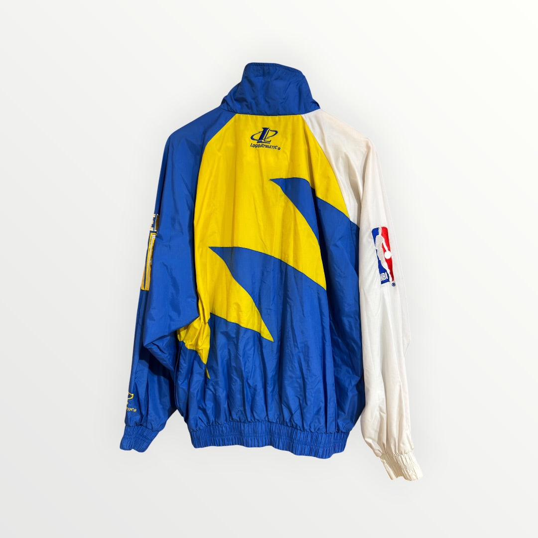 Vintage 1990s Golden State Warriors Athletic "Sharktooth" Jacket Size: L