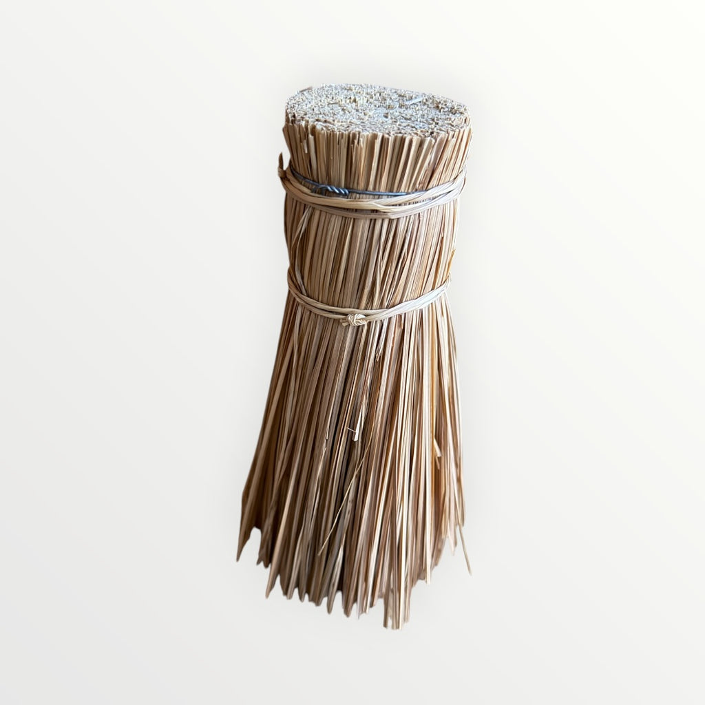 Vintage Straw Whisk Broom 7"H