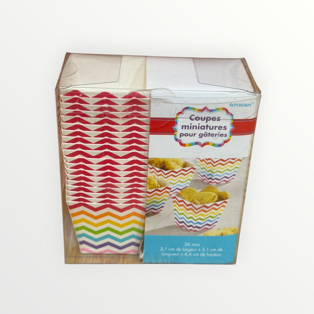 Amscan Rainbow Mini Treat Cups 36 Count