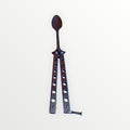 Stainless Steel Folding Spoon for Travel & Camping