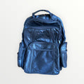 Black Leather Backpack