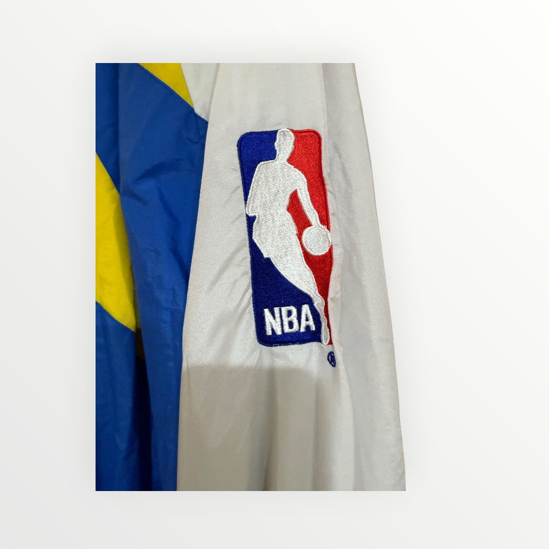 Vintage 1990s Golden State Warriors Athletic "Sharktooth" Jacket Size: L