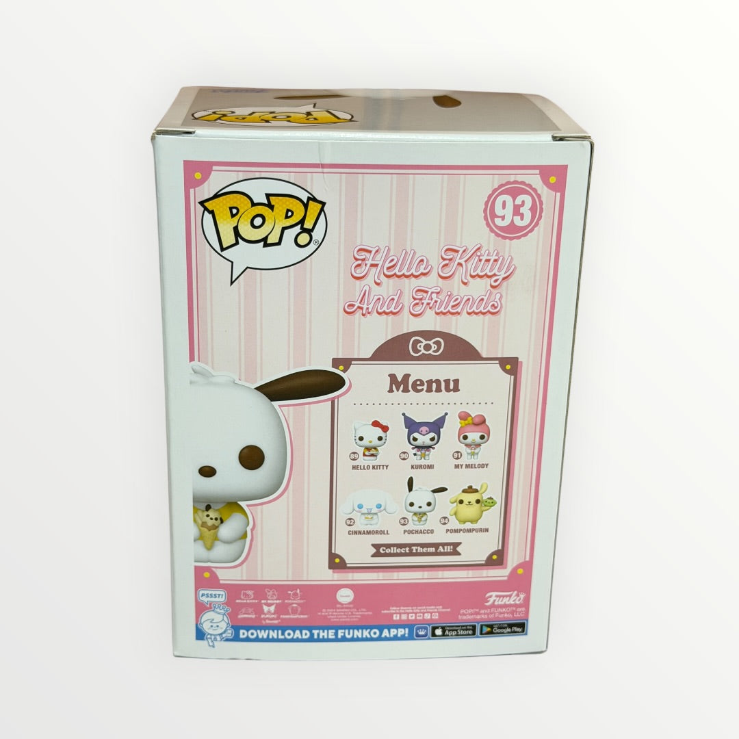 Funko Pop! Sanrio: Hello Kitty and Friends - Pochacco with Dessert #93