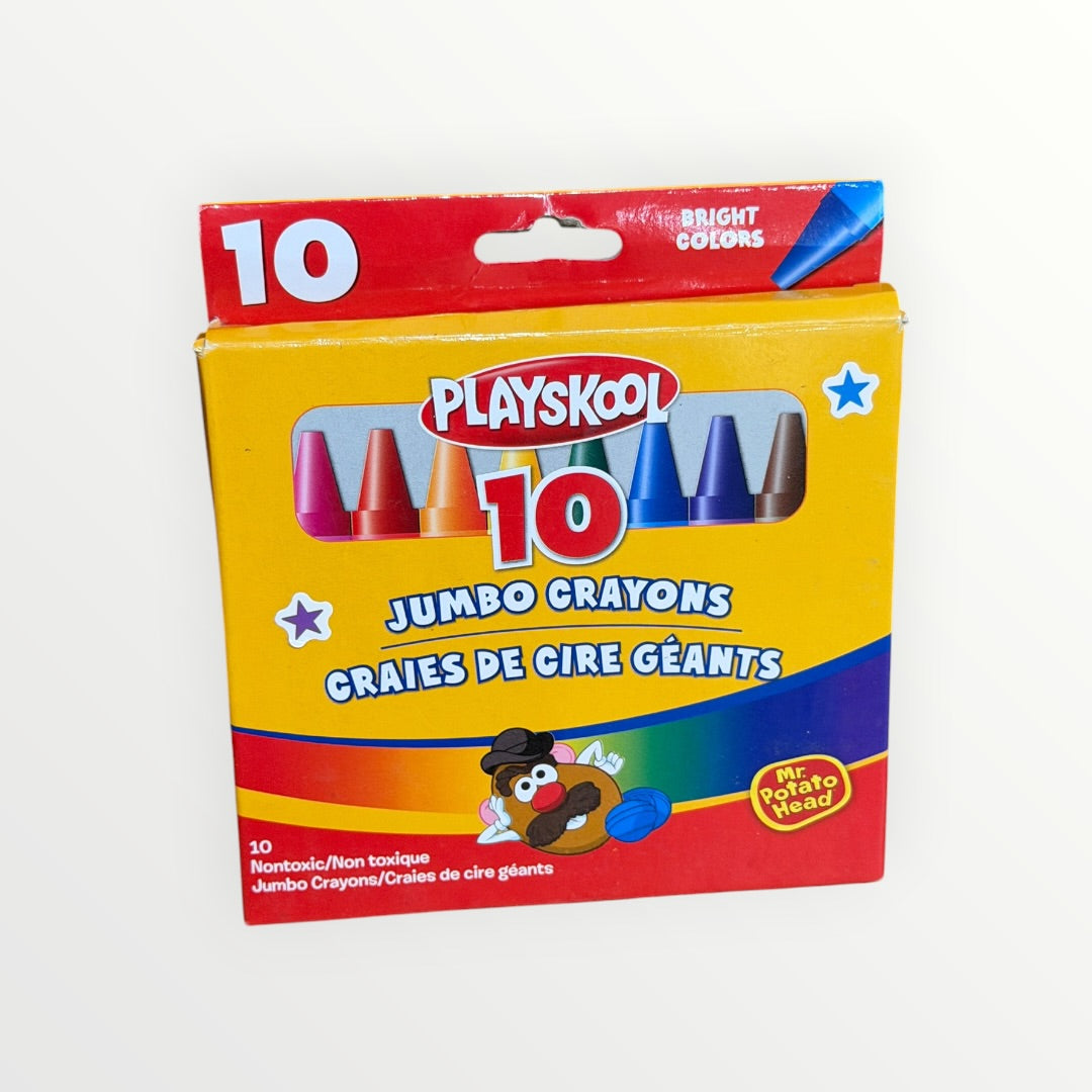 Playskool 10 Jumbo Crayons