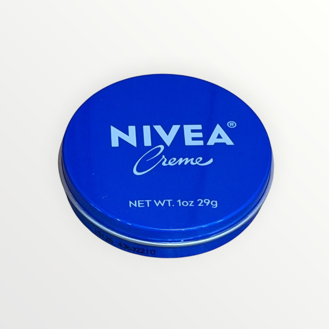 Nivea Creme Moisturizing Body, Hand and Face Cream, 1 oz Tin