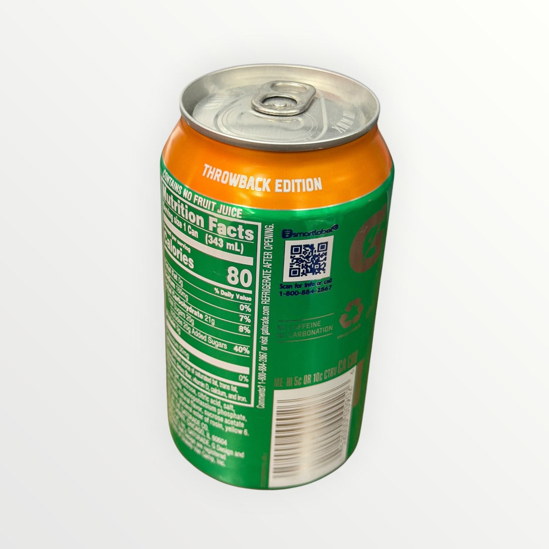 Gatorade Thirst Quencher Orange Flavor 12oz