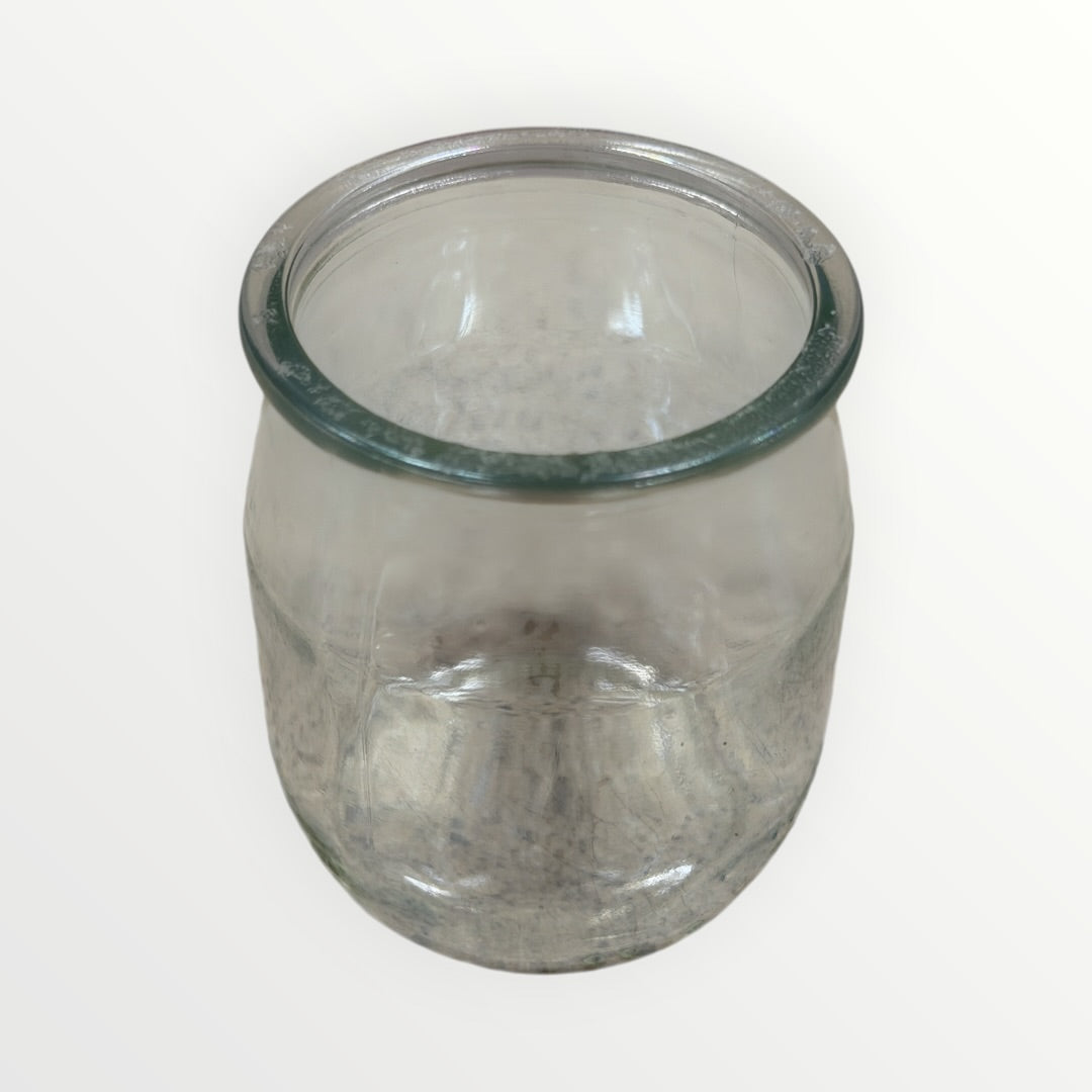 Yoghurt Glass Jar 2"D x 3"H