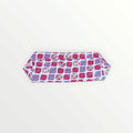 Clarins Feed 10 Red/Leaves Canvas Cosmetic Bag