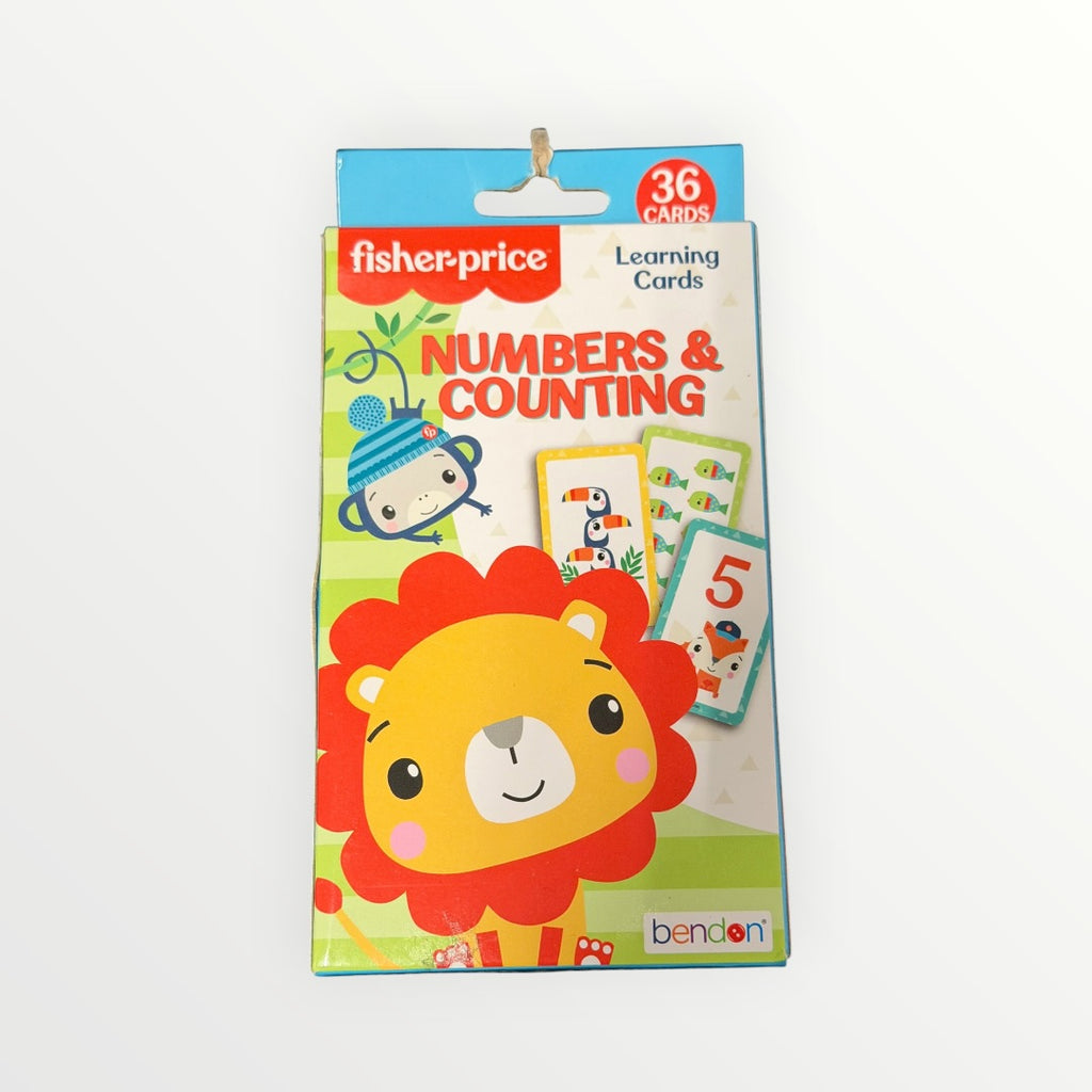Set of 36 Fisher-Price Numbers & Counting Learning Cards