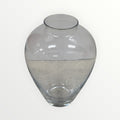 Dansk Hand Blown Clear Glass Vase 2.5"D x 7.5"H
