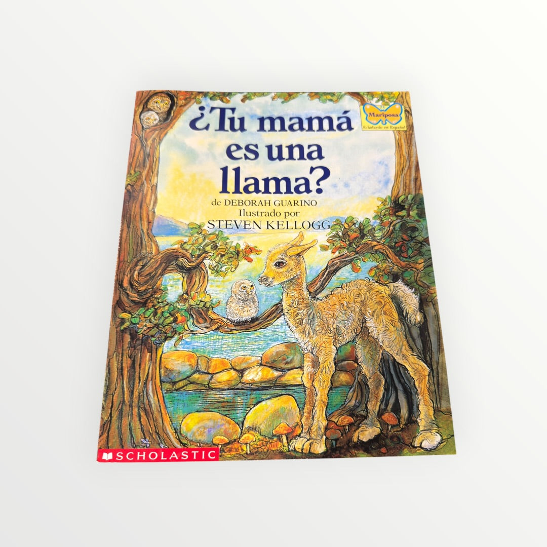 Spanish Edition "¿Tu mamá es una llama?" (Is Your Mama a Llama?)