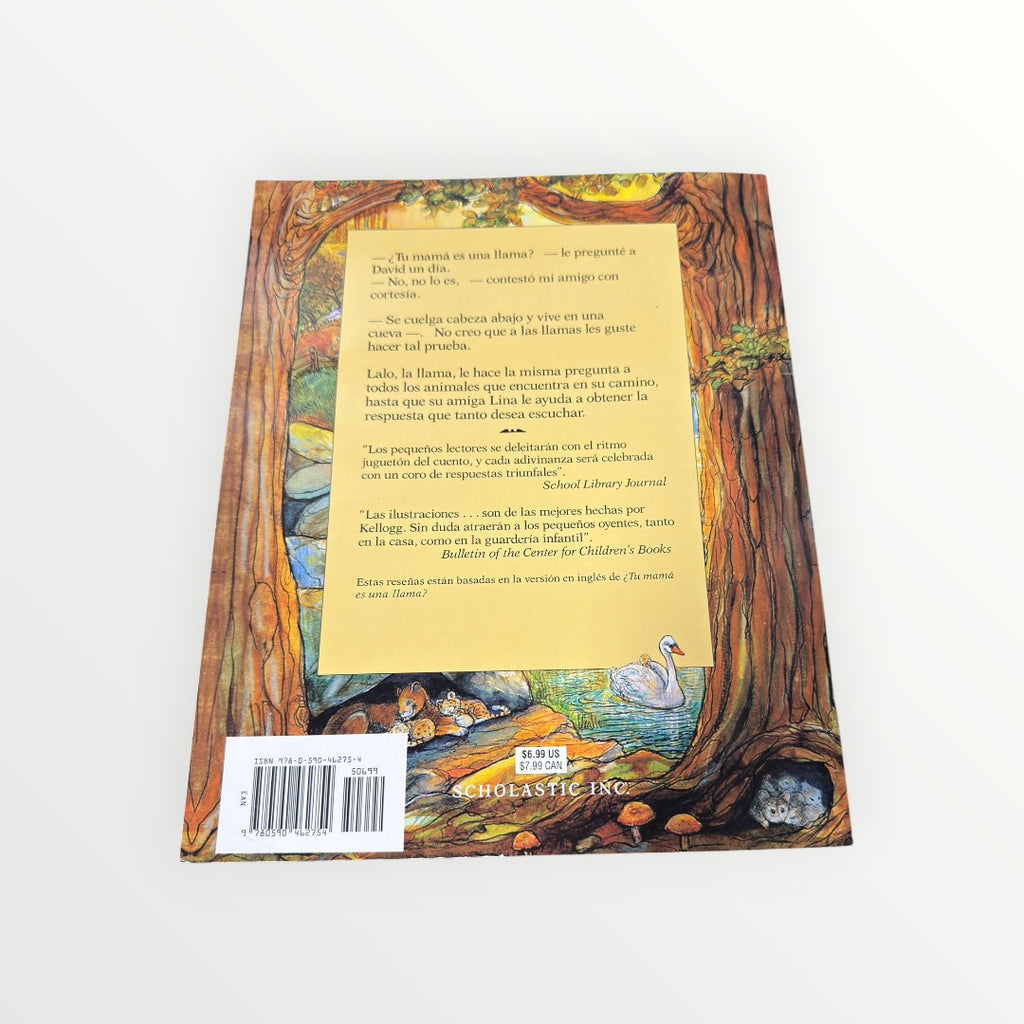Spanish Edition "¿Tu mamá es una llama?" (Is Your Mama a Llama?)
