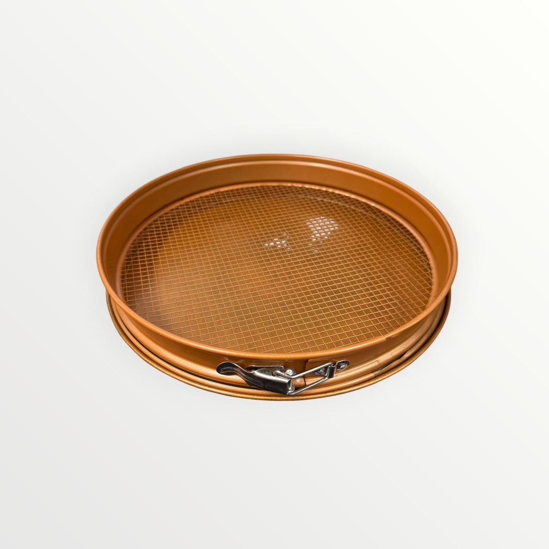 Copper Chef 12" Perfect Pizza & Crisper Pan 3-Piece Set
