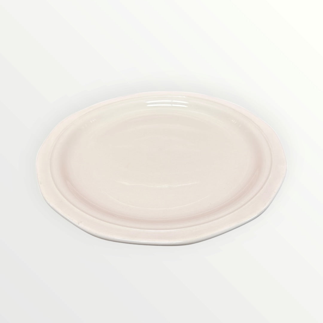 Ceramic Dinner Plate 10.5"D