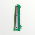 McGill 6-Sheet Trident Binder Punch, Three-Hole, Green