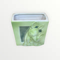 Vintage Royal Copley Green Deer with Fawn Planter 6" x 7.25" x 2.75"