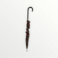 Stick Reverse-Close Umbrella with Under-Canopy Print 35.5"L