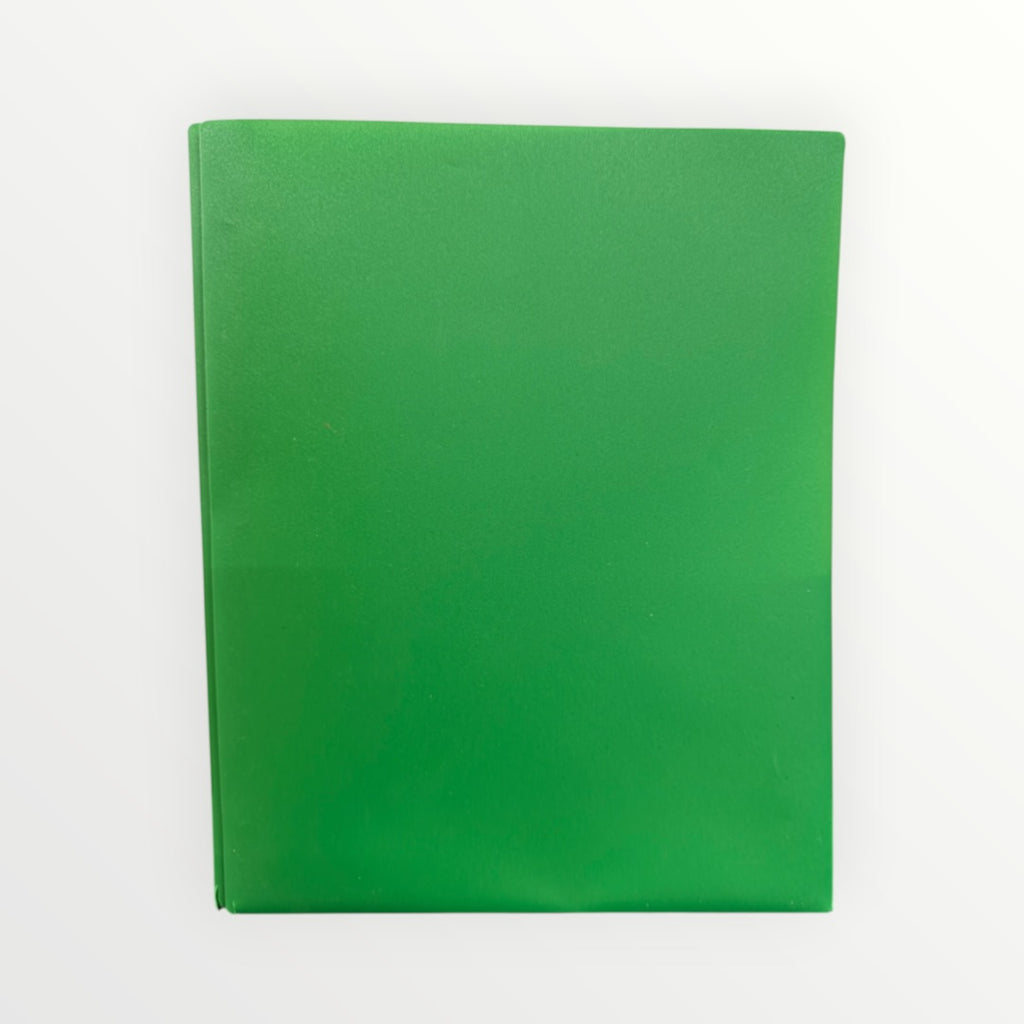 2 Pocket Plastic Folder with Prongs
