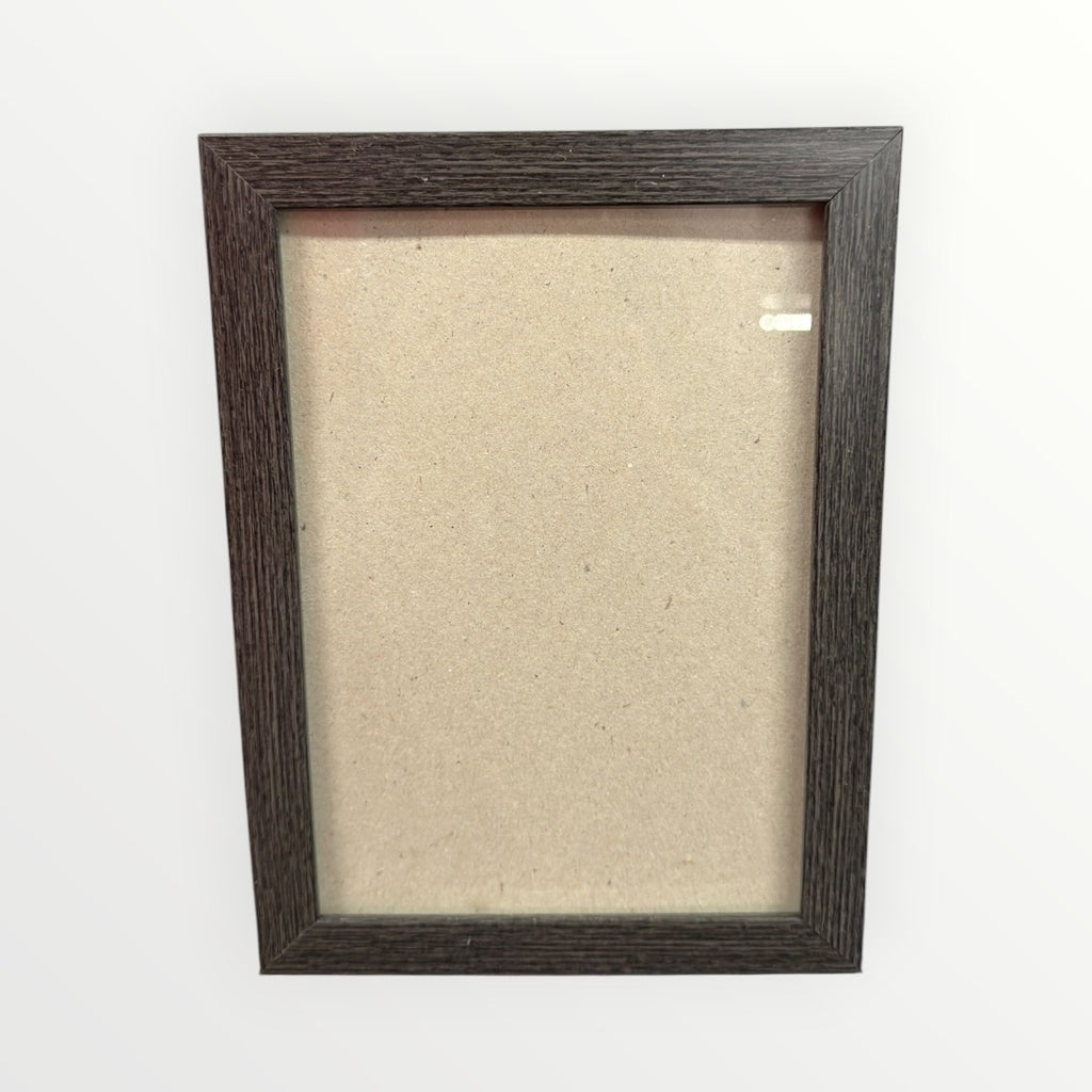 Black Distressed Wood Picture Frame 5x7