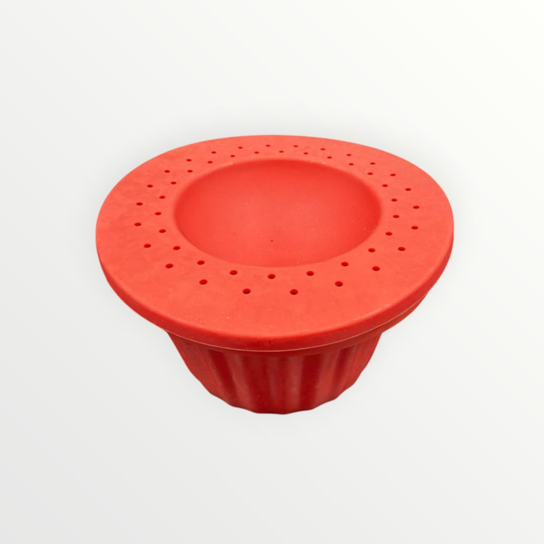 Red Silicone Jumbo Cupcake Bake Sets for Easy Cake Decorating and DIY Bake Tools 3 Pack