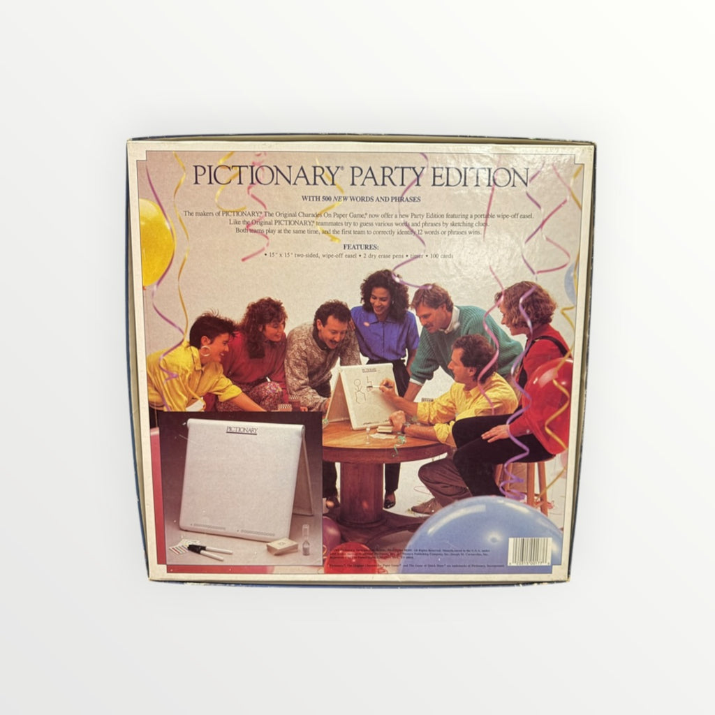 Vintage 1989 Pictionary Party Edition