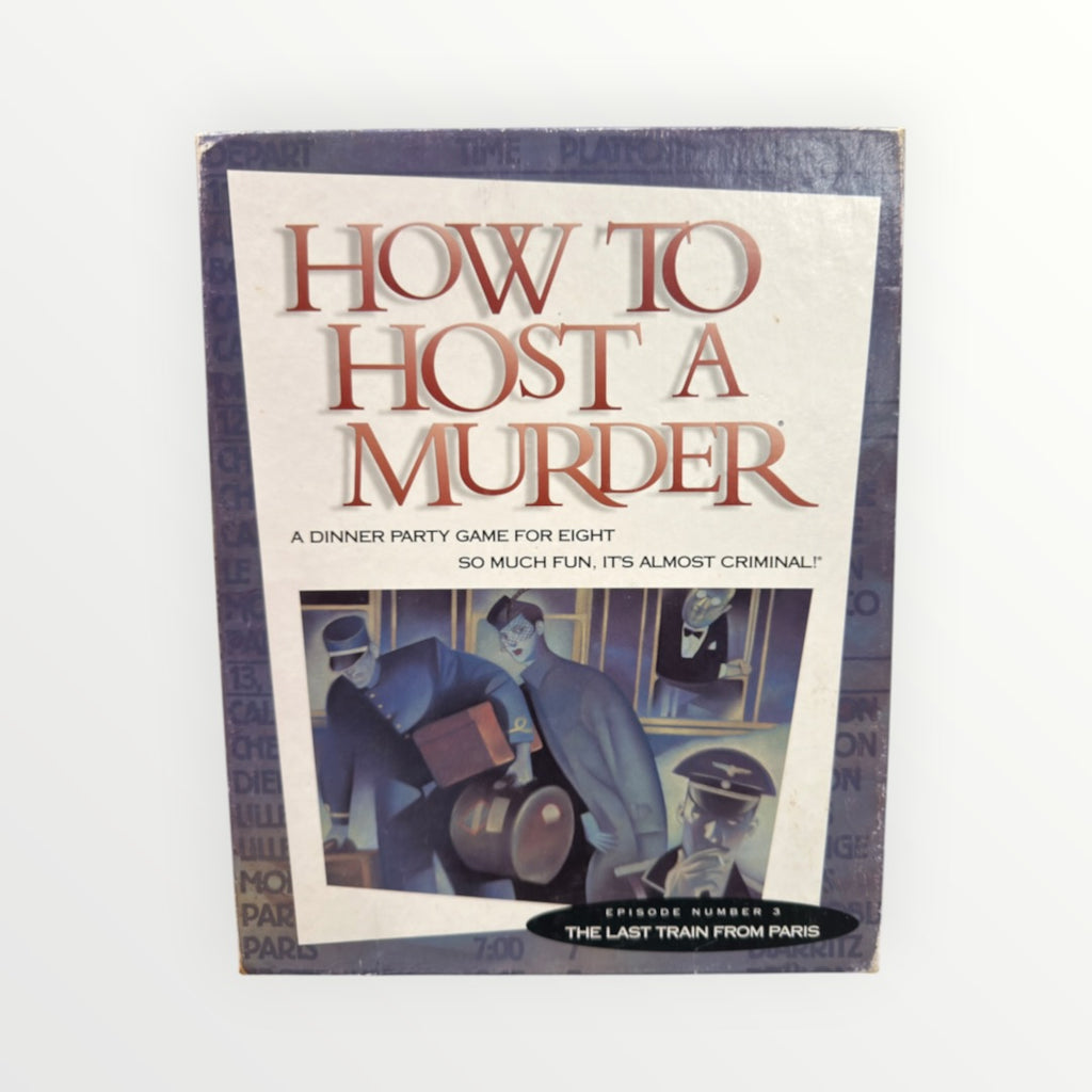 How To Host A Murder Dinner Party Game Episode 3 The Last Train From Paris