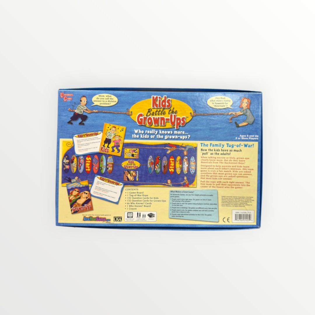 Kids Battle the Grown-Ups Board Game