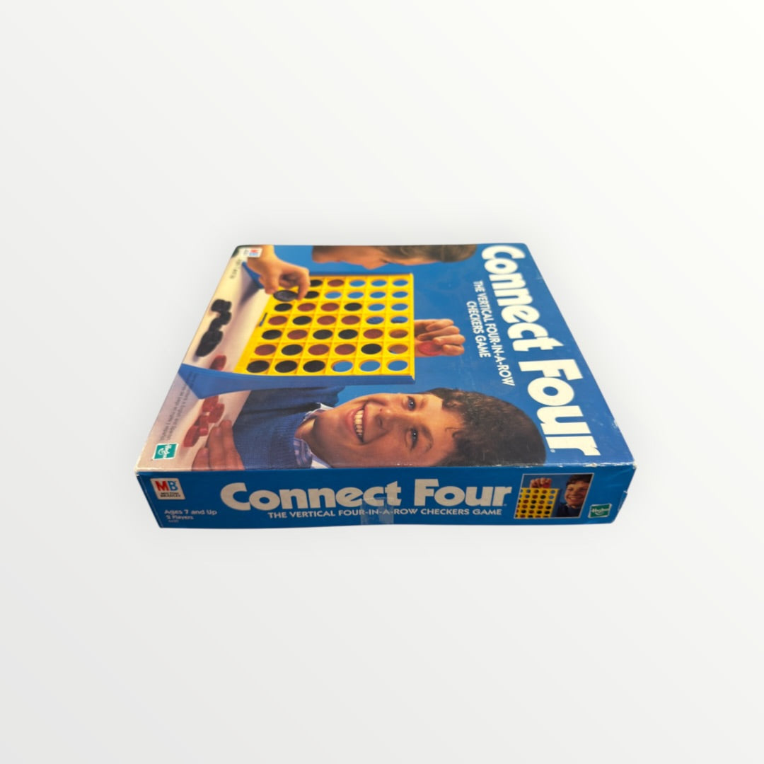 Vintage Edition of the Classic Connect Four Vertical Board Game  Milton Bradley