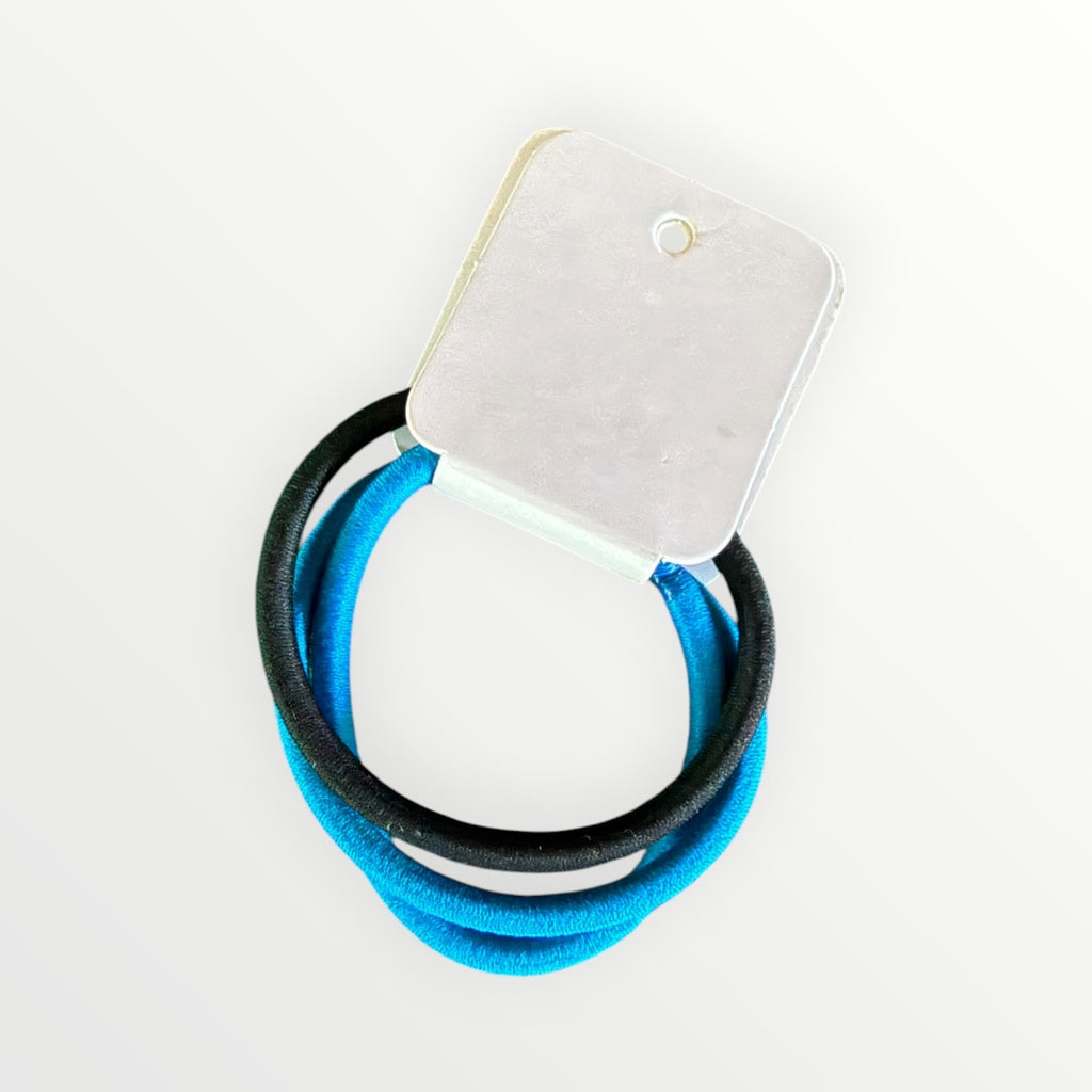 A pack of 3 Conair Bonus Hair Elastics