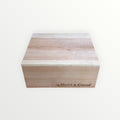 Olive & Cocoa Handcrafted Wooden Gift Crate  12" x 10' x 5.5"