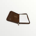 Brown Leather Portfolio Organizer 14"x11"